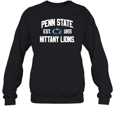 League Collegiate Wear Heather Navy Penn State Nittany Lions 1274 Victory Falls Sweatshirt