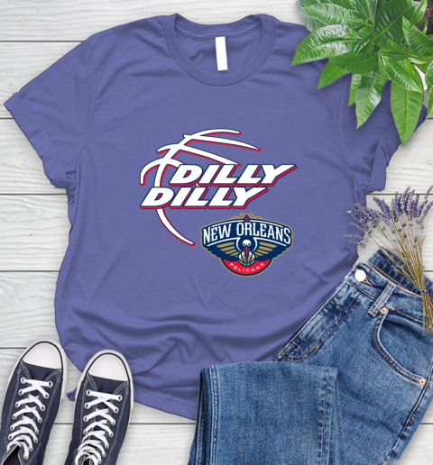 NBA New Orleans Pelicans Dilly Dilly Basketball Sports Women's T-Shirt 11
