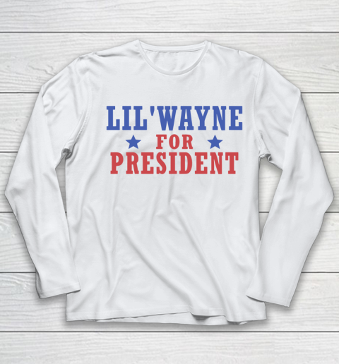 Lil'Wayne For President Youth Long Sleeve