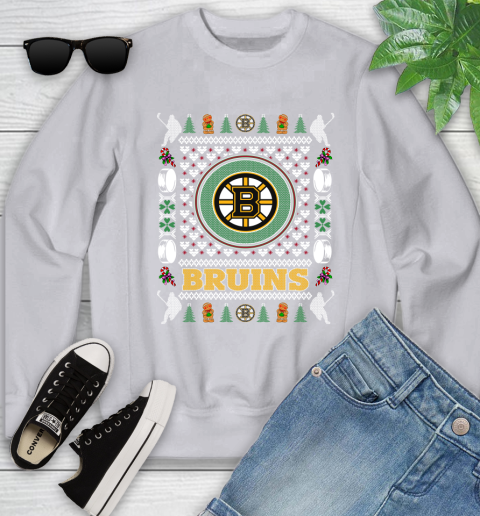 Boston Bruins Merry Christmas NHL Hockey Loyal Fan Ugly Shirt 117