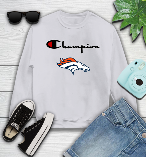 NFL Football Denver Broncos Champion Shirt Youth Sweatshirt 2