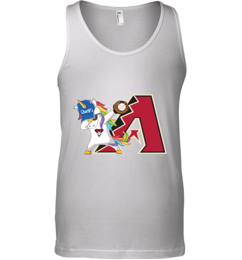 Hip Hop Dabbing Unicorn Flippin Love Arizona Diamondbacks Tank Top