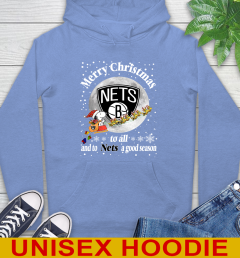 Brooklyn Nets Merry Christmas To All And To Nets A Good Season NBA Basketball Sports Hoodie 11