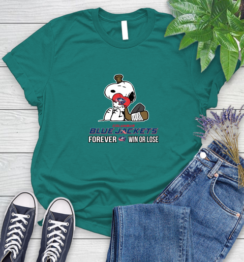 NHL The Peanuts Movie Snoopy Forever Win Or Lose Hockey Columbus Blue Jackets 102