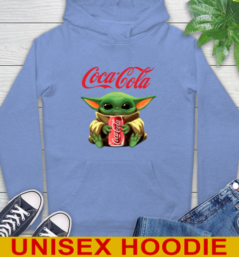 Star Wars Baby Yoda Hugs Coca Cola Soft Drink Shirt 23