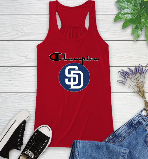 MLB Baseball San Diego Padres Champion Shirt Racerback Tank 4
