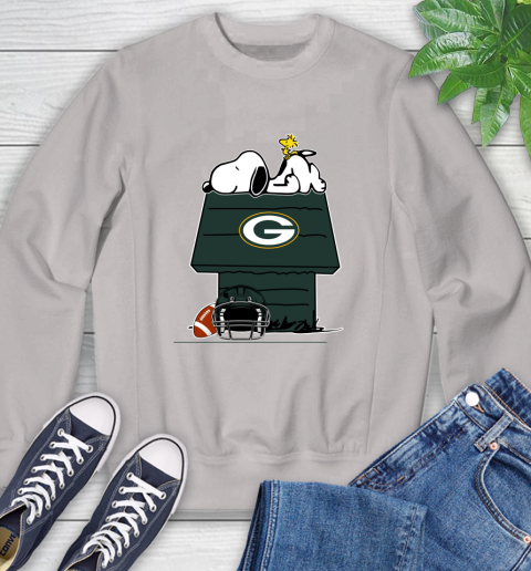 Green Bay Packers NFL Football Snoopy Woodstock The Peanuts Movie Sweatshirt 12