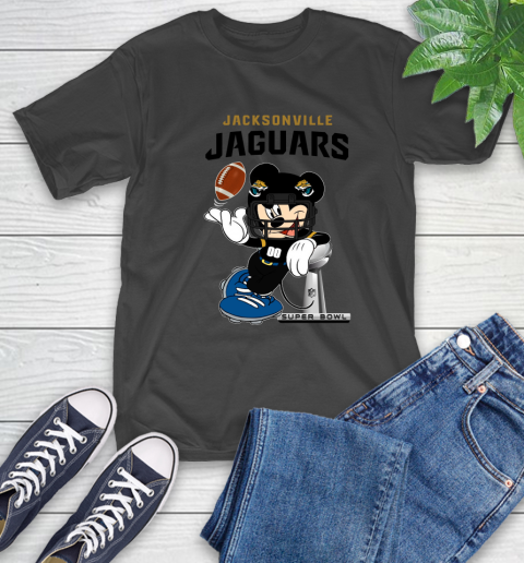 NFL Jacksonville Jaguars Mickey Mouse Disney Super Bowl Football T Shirt T-Shirt 2