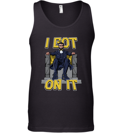 Air Jordan 12 IMichigan Matching Sneaker Tshirt Lincoln Navy and Yellow Jordan Shirt