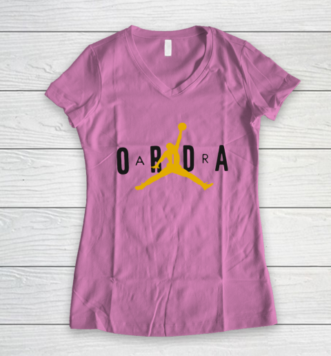 Rose gold jordan top shirt womens