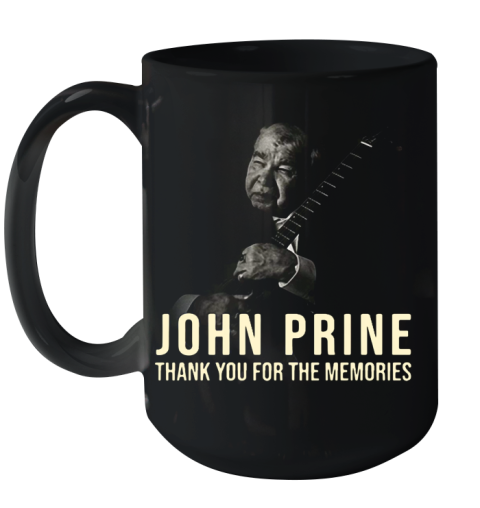 Thank You For The Memories John Prine Ceramic Mug 15oz