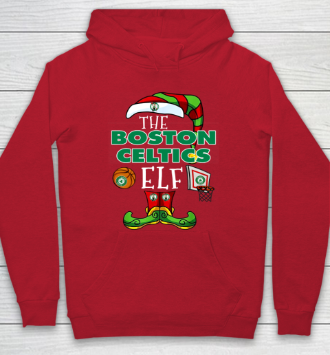 Boston Celtics Christmas ELF Funny NBA Hoodie 7
