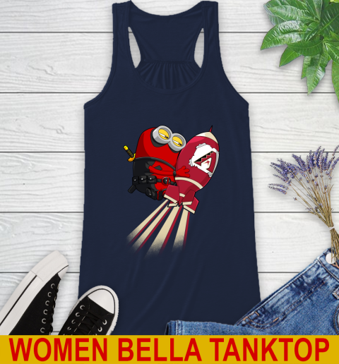 MLB Baseball Arizona Diamondbacks Deadpool Minion Marvel Shirt Racerback Tank 9