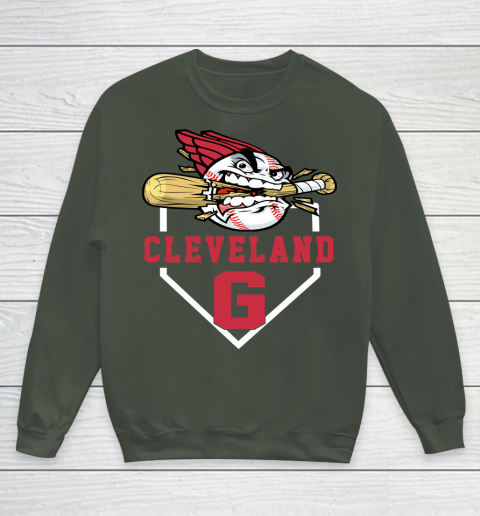 Cleveland Guardians Youth Hardball T-Shirt - Gray