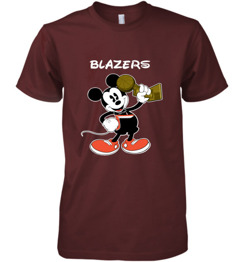 Mickey Portlands Trail Blazers Premium Men's T-Shirt