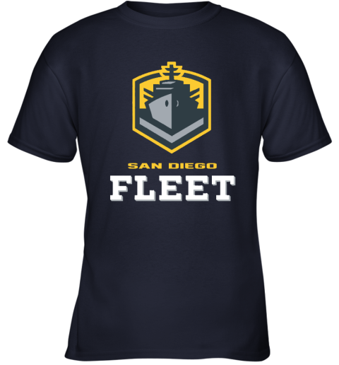 San Diego Fleet logo okz3 san diego fleetlogo youth t shirt 26 front navy
