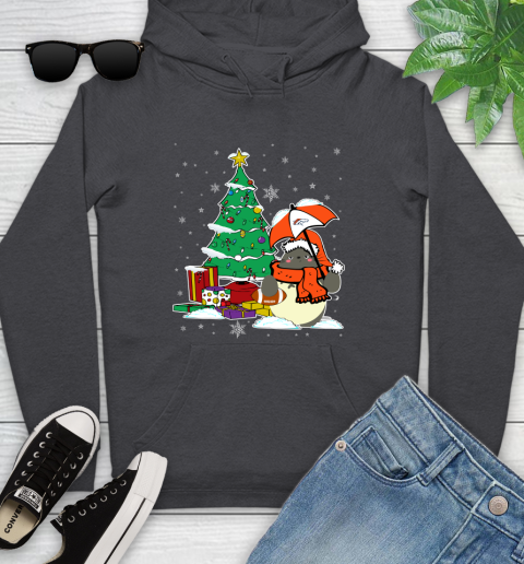 Denver Broncos NFL Football Cute Tonari No Totoro Christmas Sports Youth Hoodie 8