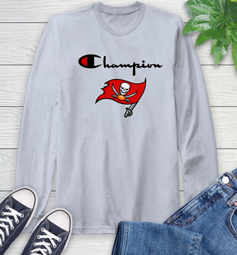 NFL Football Tampa Bay Buccaneers Champion Shirt Long Sleeve T-Shirt 4