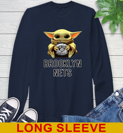 NBA Basketball Brooklyn Nets Star Wars Baby Yoda Shirt 61