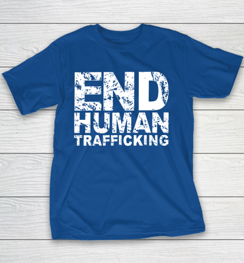 End Human Trafficking Shirt Youth T-Shirt 6