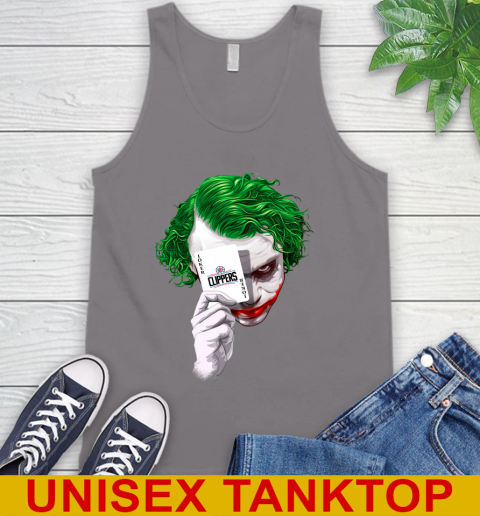 LA Clippers NBA Basketball Joker Card Shirt Tank Top 6