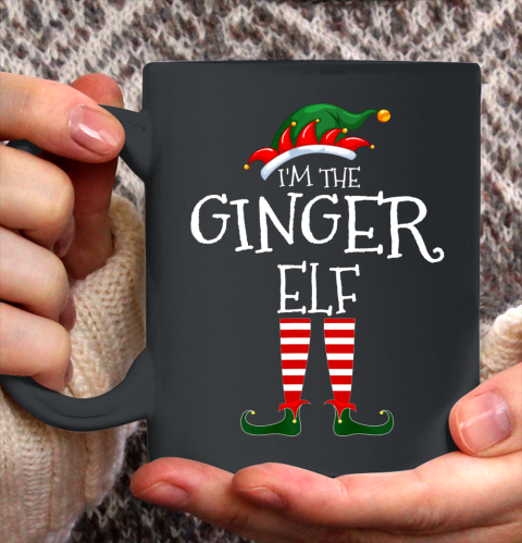 I m The Ginger Elf Matching Family Unique Christmas Gifts Ceramic Mug 11oz