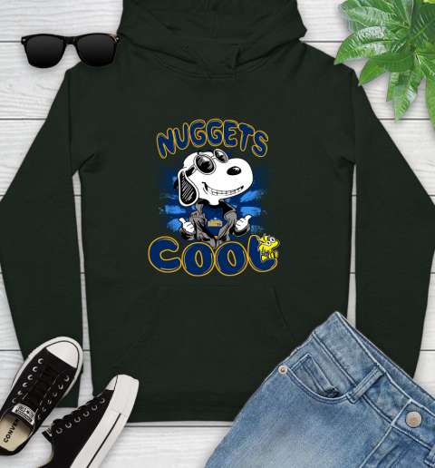 NBA Basketball Denver Nuggets Cool Snoopy Shirt Youth Hoodie 12