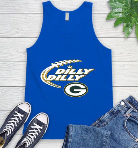 NFL Green Bay Packers Dilly Dilly Football Sports Tank Top 5
