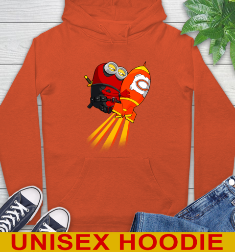 NFL Football Chicago Bears Deadpool Minion Marvel Shirt Hoodie 4