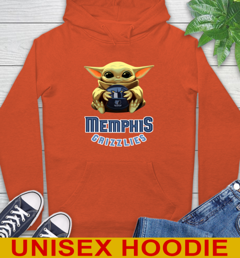 NBA Basketball Memphis Grizzlies Star Wars Baby Yoda Shirt 17