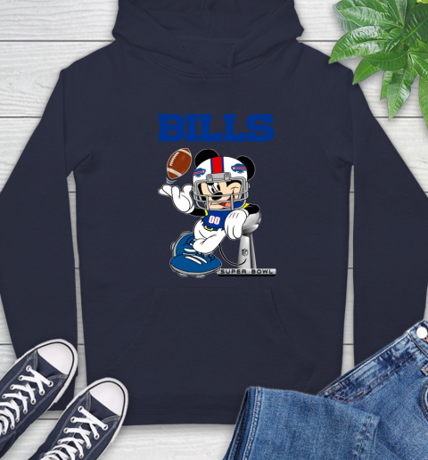 NFL Buffalo Bills Mickey Mouse Disney Super Bowl Football T Shirt Hoodie 16