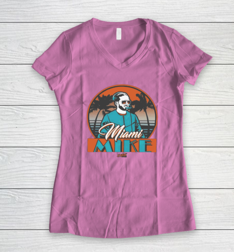Miami Mike Women's V-Neck T-Shirt 6