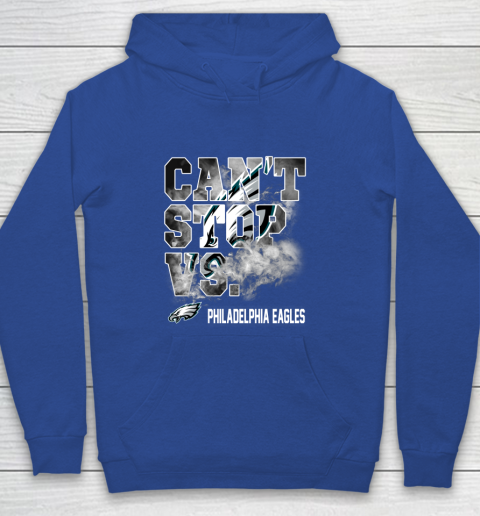 NFL Philadelphia Eagles Can't Stop Vs Youth Hoodie 6