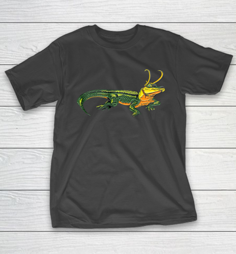 Loki gator Alligator loki Croki Crocodile God of mischief T-Shirt