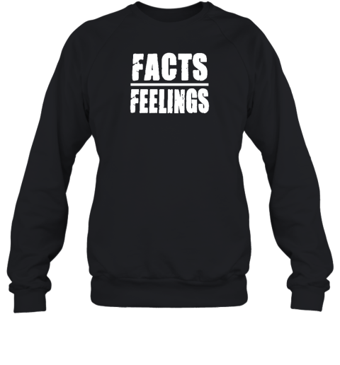 Irishpeachdesigns Facts Over Feelings Sweatshirt