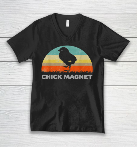 Chick Magnet Shirt Kenny Omega Funny Retro Style V-Neck T-Shirt