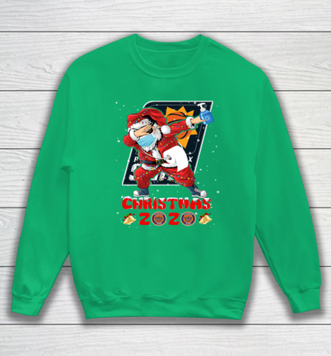 Phoenix Suns Funny Santa Claus Dabbing Christmas 2020 NBA Sweatshirt 5
