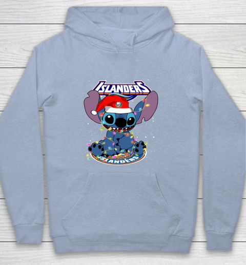New York Islanders NHL Hockey noel stitch Christmas Youth Hoodie 5