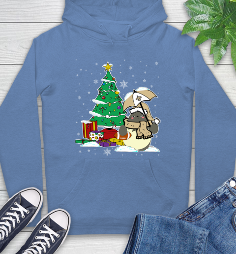 New Orleans Saints NFL Football Cute Tonari No Totoro Christmas Sports Hoodie 11