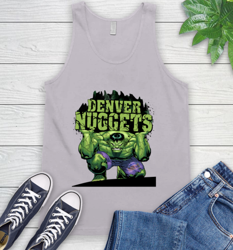 Denver Nuggets NBA Basketball Incredible Hulk Marvel Avengers Sports Tank Top 4