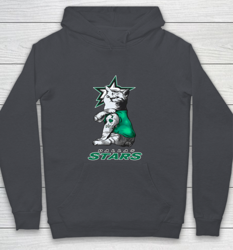NHL My Cat Loves Dallas Stars Hockey Youth Hoodie 5
