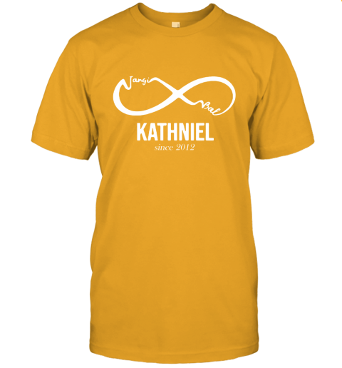 zdvl forever jangi bal nad kathniel since 2012 jersey t shirt 60 front gold