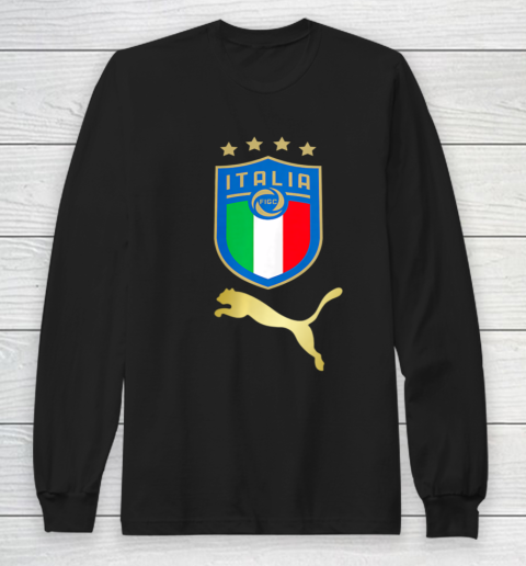 Italy Jersey Soccer 2020 2021 Italian Italia Football Long Sleeve T-Shirt