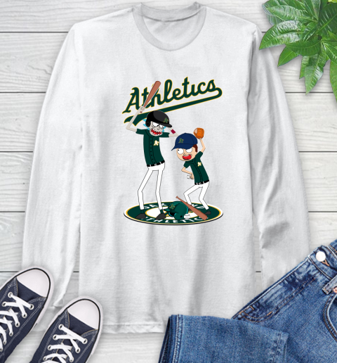 MLB Oakland Athletics Rick And Morty Baseball 58