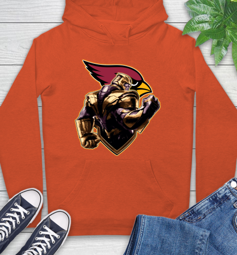 NFL Thanos Avengers Endgame Football Sports Arizona Cardinals Hoodie 5