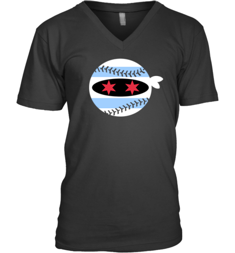Pitching Ninja Lost Boyz Premium V-Neck T-Shirt