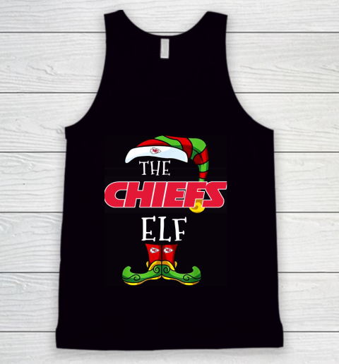 Kansas City Chiefs Christmas ELF Funny NFL Tank Top