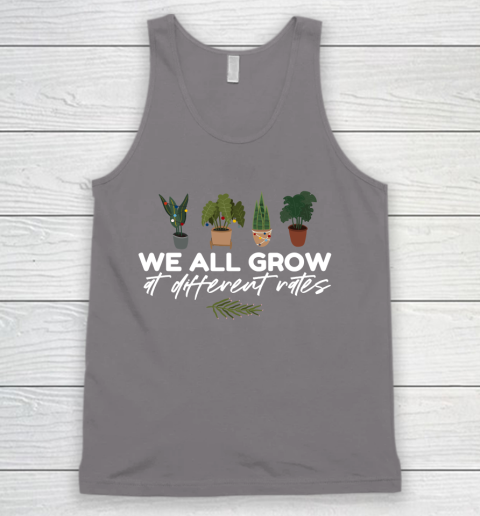 We All Grow At Different Rates, Special Education Teacher Autism Awareness Tank Top 6