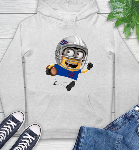 NFL New York Giants Minions Disney Football Sports Hoodie
