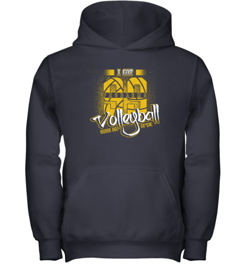 I Got 99 Problems Volleyball Solves All Of'em Youth Hoodie 3 I Got 99 Problems Volleyball Solves All Of'em Youth Hoodie - Image 3